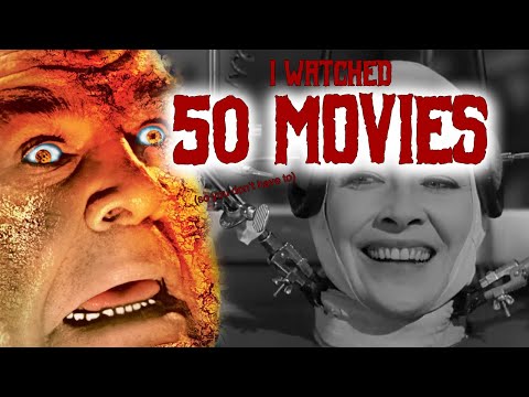 I Watched 50 Public Domain Horror Movies (Part 1)