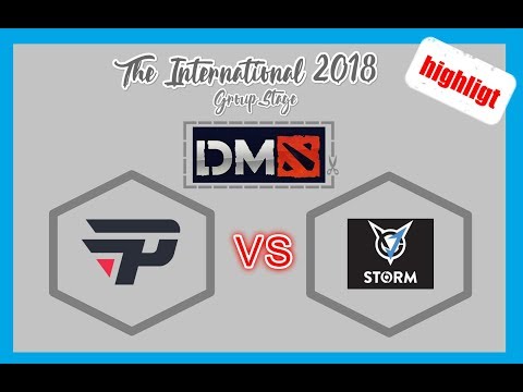paiN Gaming VS VGJ.Storm || TI8 Group Stage Day 2 Dota2 Highlight