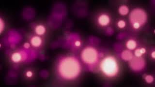 Abstract Pink & Magenta Color Bokeh Background - Light Particles - 1 Hour