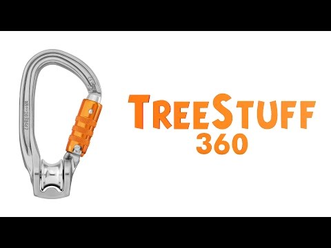 Petzl RollClip Z Triact-Lock Pulley Carabiner - TreeStuff.com 360 View