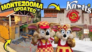 NEW! Eatery & MonteZOOMa Construction Progress | Knott's Berry Farm 2026