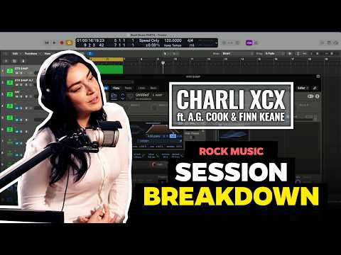 Charli xcx "Rock Music" Full Logic Session Breakdown ft. A. G. Cook & Finn Keane