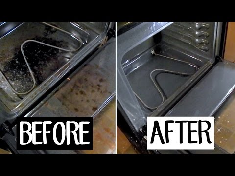 HOW TO CLEAN YOUR OVEN WITH BAKING SODA & VINEGAR || BETHANY FONTAINE