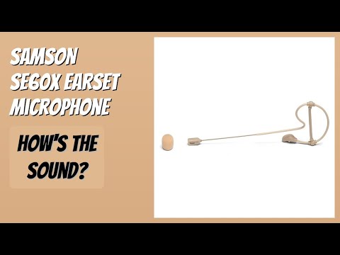 REVIEW (2026): SAMSON SE60x Earset Microphone. Features