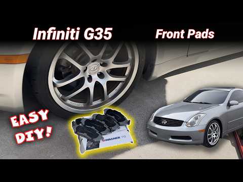 2003-2007 INFINITI G35 Front Brake Pad Replacement