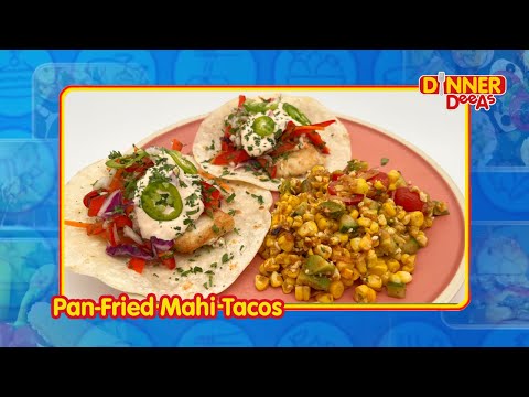 Pan-Fried Mahi Tacos | Dinner DeeAs
