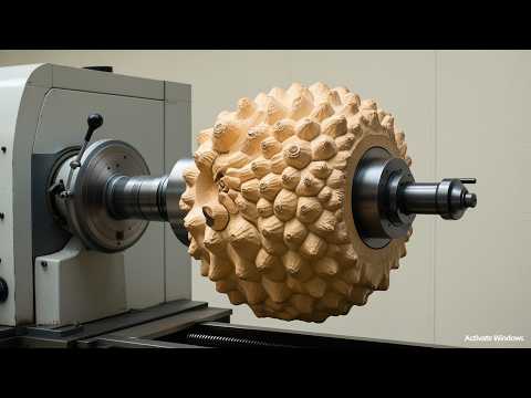 Amazing Craft Woodturning Products/ Recycling from Burl Wood & Epoxy to Stunning Design with Lathe