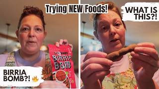 Trying NEW Foods in My Kitchen! 🌶️ Birria Bomb + Tamarind Taste Test