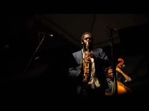 Yosvany Terry Quintet in Miracle Mile Art Festival. March 4 2017