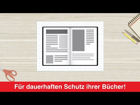 Artikelvideo 1 für HERMA Bucheinbandfolie selbstklebend selbstklebend transparent 40,0 cm x 10,0 m, Artikelnummer 710025