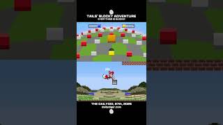 TAILS' BLOCKY ADVENTURE - EVERYTHING IS BLOCKS! | #shorts #sonicshorts