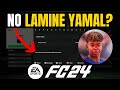 Why there is no Lamine Yamal in FC 24 - EA Sports FC 24 #fc24