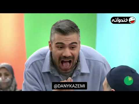 شعبده بازی عجیب دانیال کاظمی برای بهنام تشکر در خندوانه با حضور جناب خان