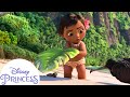 Baby Moana Lends a Helping Hand | Moana | Disney Princess