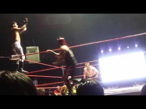 Arkángel Divino vs. Black Danger Ⓒ, 2017-01-21 [The Crash Jr.]