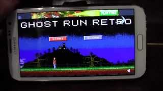 RGVX Attempts a Homebrew : Ghost Run Retro : Android / IOS