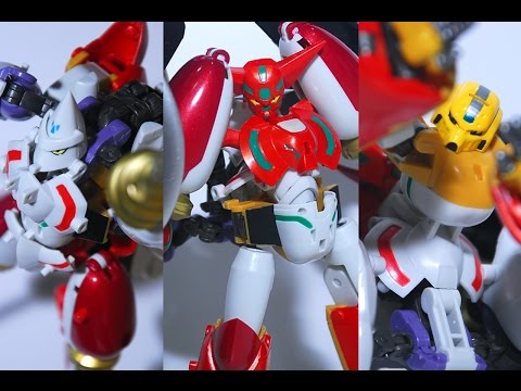 AFR - Dynamic Change Shin Getter Robo Figure Review ダイナミックチェンジ 真ゲッターロボ