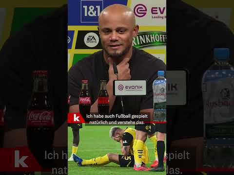 Kompany über liegengebliebenen Süle vor Gegentor: "Man kann nicht aufhören" | BVB - FC Bayern 1:1