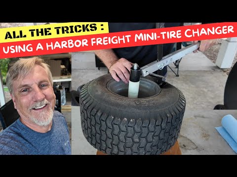 All The Tricks To Using A Harbor Freight Mini -Tire Changer