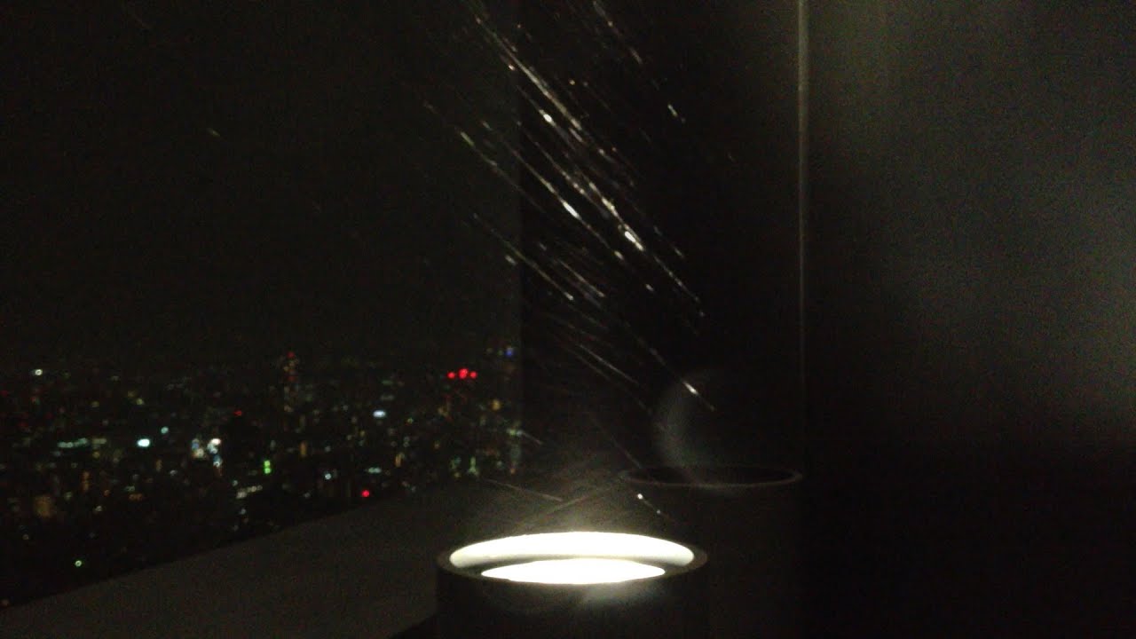 Oct. 6, 2012 (Sat.) Untitled (Heavy Rain on a Light)