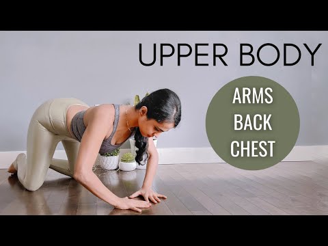 15 min Upper Body Workout | LEAN & TONED | No Equipment, No Repeat, Home Workout