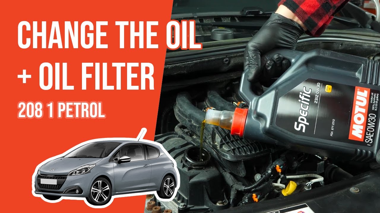 Watch video Change the oil and the oil filter PEUGEOT 208 1 1.2 PURETECH 🛢 Now Change the oil and the oil filter PEUGEOT 208 1 1.2 PURETECH 🛢