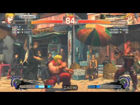 Super Street Fighter 4 Arcade Edition Online Match - Ken Vs Adon Ranked Match