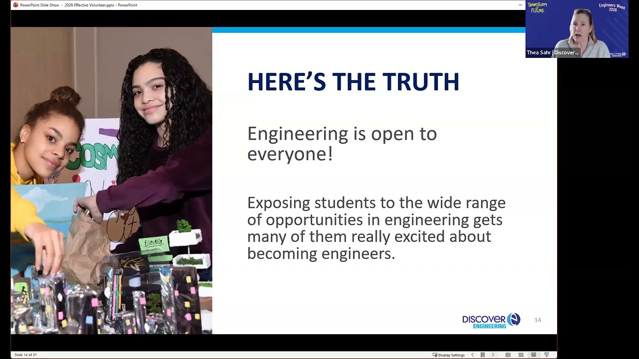 Engineers Week 2026: Being an Effective Volunteer