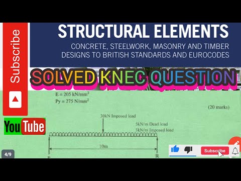 PART 1:SELECTION OF A BEAM SECTION IN GRADE S275 STEEL [BS 5950]