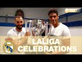Real Madrid's LaLiga title dressing room celebrations!