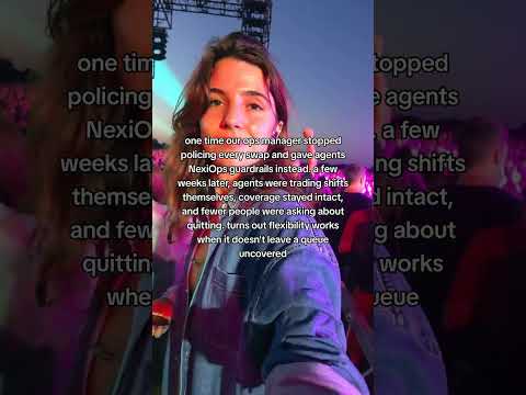 one time our ops manager stopped policing every swap and gave agents NexiOps guardrails instead. a…