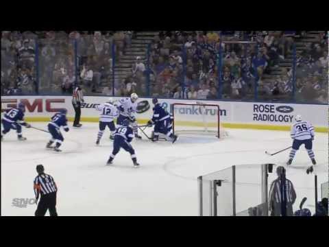 Connolly Goal - Leafs 2 vs Lightning 1 - Nov 22nd 2011 (HD)