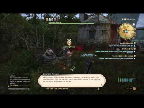 FFXIV:Heavensward unlocking machinist job quest