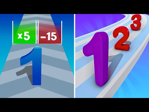 Number Master 🧡Vs🧡 Merge Number Run Master | Walkthrough Max Gameplay SM3399