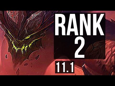 MALPHITE vs KLED (TOP) (DEFEAT) | Rank 2 | JP Grandmaster | v11.1
