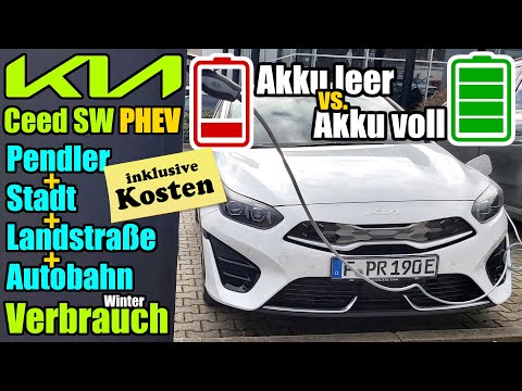 Real-Verbrauch Kia Ceed Sportswagon Plug-in Hybrid PHEV Pendler - Stadt - Landstraße & Autobahn