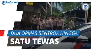 Dua Ormas di Perbatasan Cianjur-Sukabumi Terlibat Bentrokan, Satu Orang Tewas