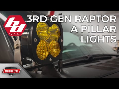 Baja Designs A Pillar Light Kit for the '21+ F-150 Raptor (3rd Gen) - Product Spotlight