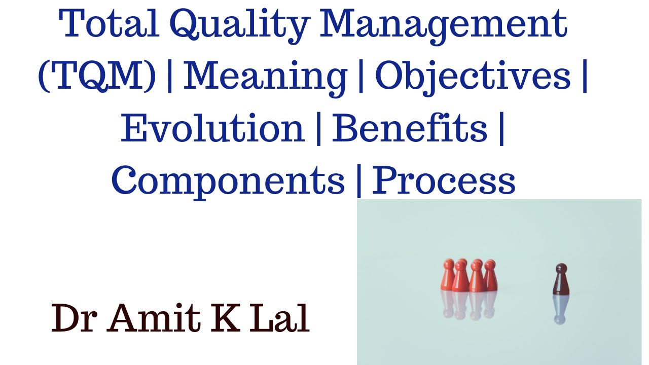 Total Quality Management (TQM) | Meaning | Objectives | Evolution | Benefits | Components | Process