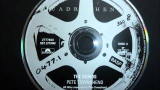 Pete Townshend &amp; The Who - Helpless Dancer (Demo) - Quadrophenia Director&#39;s Cut