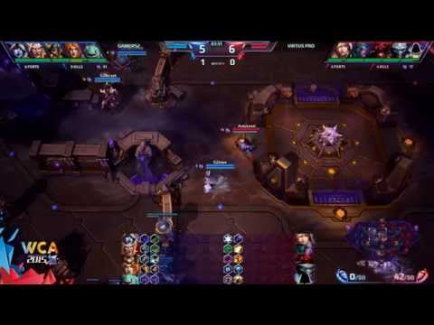 [HotS] WCA EU Open Qualifier - Gamers2 vs. Virtus.Pro (Semi Final)