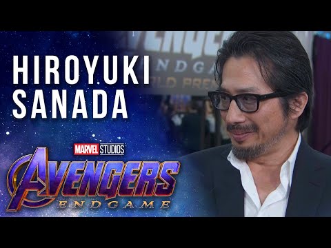 Hiroyuki Sanada joins the MCU LIVE from the Avengers: Endgame Premiere