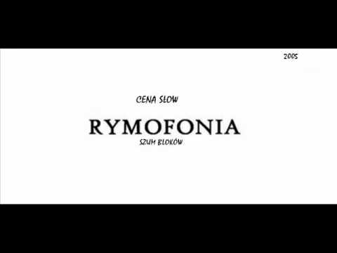 RYMOFONIA - CENA SŁÓW