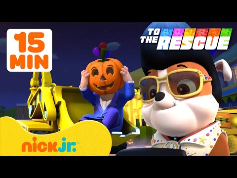 PAW Patrol Halloween Adventures & To The Rescues! 🎃 | 15 Minutes | Nick Jr.