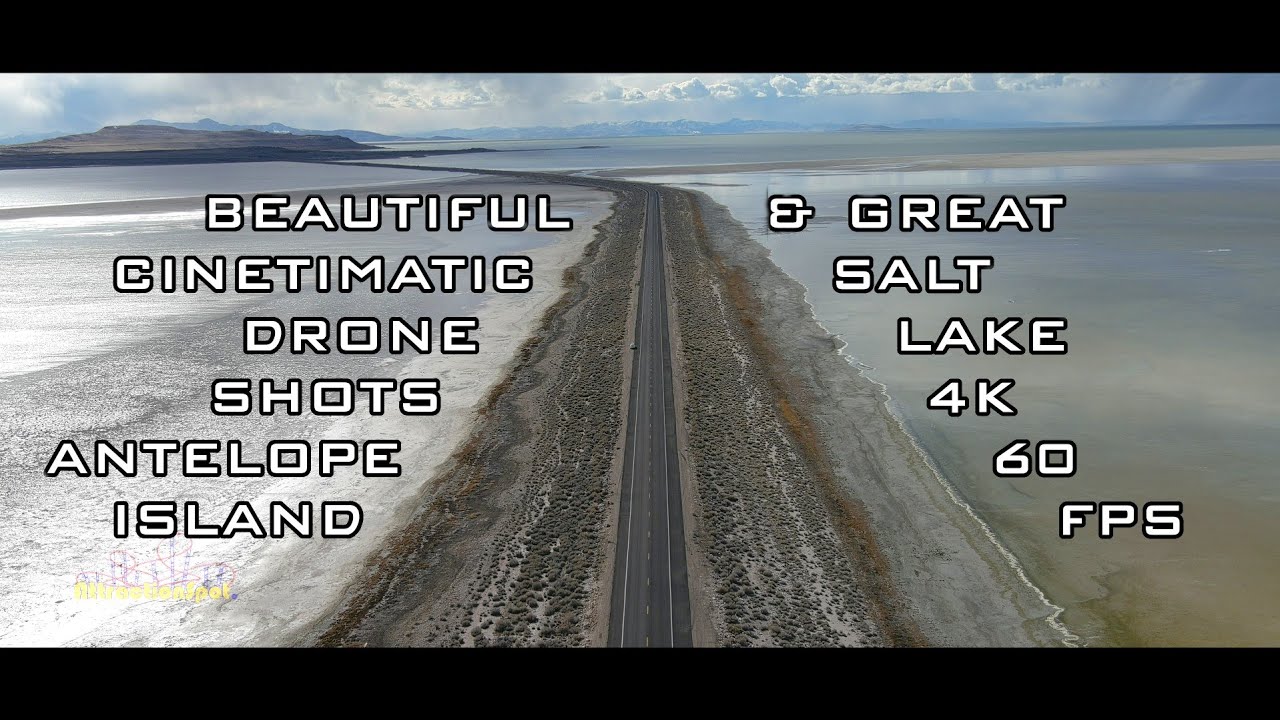 Antelope Island — Cinematic Aerial