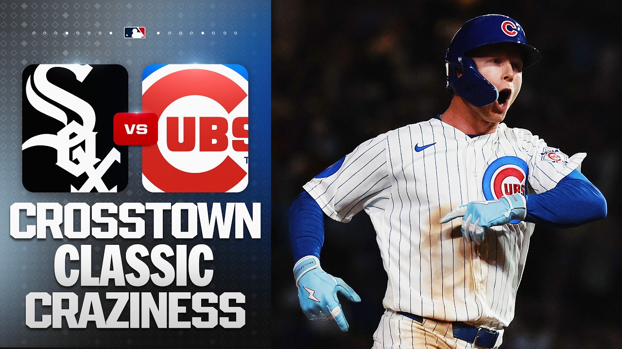 FULL UNCUT FINISH: The Chicago White Sox and Chicago Cubs play a THRILLING game at Wrigley Field! 👀