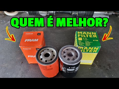 DIFERENÇAS DE FILTROS DE ÓLEO 1º LINHA DO MERCADO