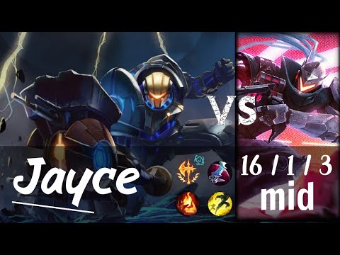 Jayce MID vs Lucian - Challenger Replay KR