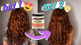 Aunt Jackie's Don't Shrink Elongating Gel on Wavy Hair // Don't let the word 'elongate' fool you😉