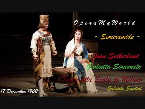 J. Sutherland & G. Simionato - "Serbami ognor" - Scala di Milano (17/12/1962)